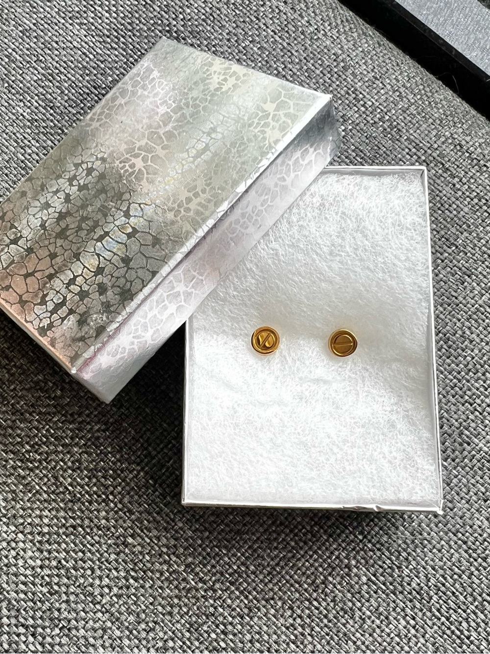 Gold Stud Earings
